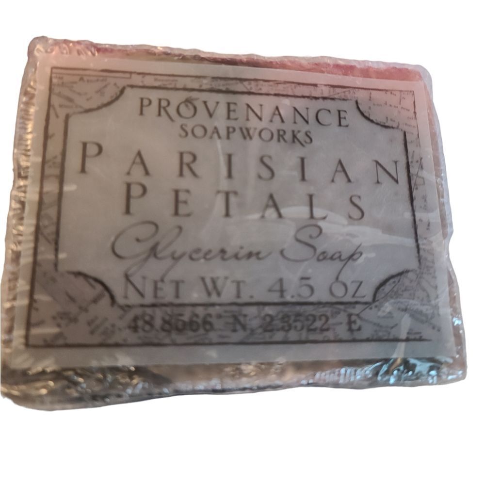 Provenance Soapworks Parisian Petals Artisan Glycerin Soap Bar 4.5 oz‎ - Picture 7 of 7
